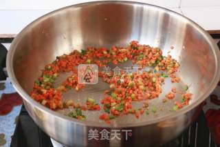 韭菜炒小米饭的做法步骤：9