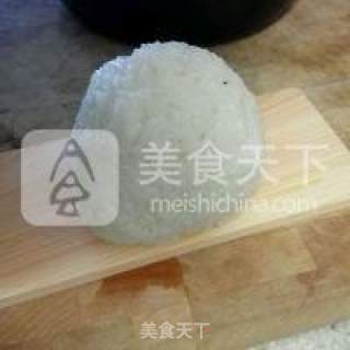 吞拿牛油果饭团的做法步骤：9