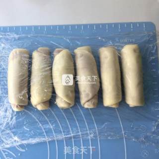 红曲豆沙酥的做法步骤：10