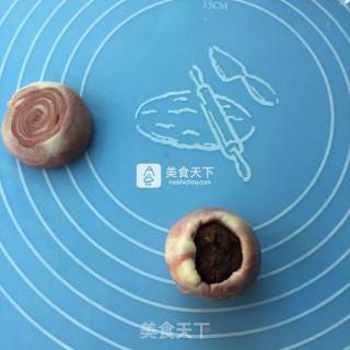 红曲豆沙酥的做法步骤：18