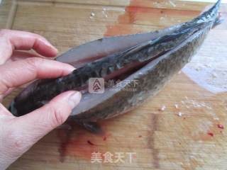 金钱荷包鱼的做法步骤：2