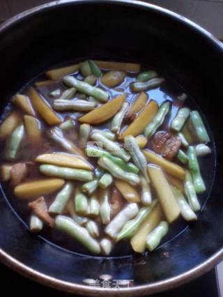 土豆炖芸豆的做法步骤：8