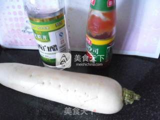 茄汁腌萝卜的做法步骤：1