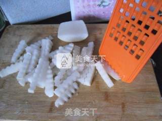 茄汁腌萝卜的做法步骤：2