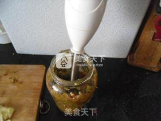 青红椒辣酱的做法步骤：4