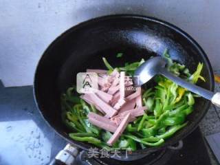 肉肠黄花菜的做法步骤：9