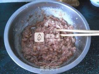 青椒猪肉水饺的做法步骤：6
