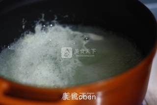 清肠胃的【双冬豆腐汤羹】的做法步骤：3