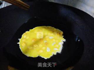 玉米鸡蛋饼的做法步骤：5