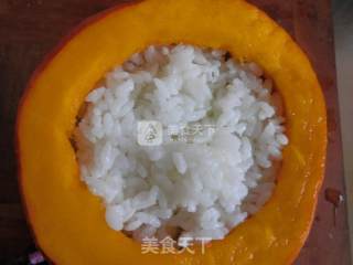 南瓜米饭盅的做法步骤：5