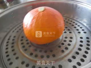 南瓜米饭盅的做法步骤：6