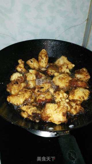 拔丝奶豆腐的做法步骤：6