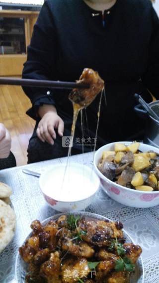 拔丝奶豆腐的做法步骤：8