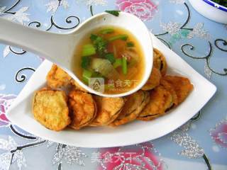 香煎茄子饼的做法步骤：11