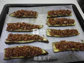 蒜香肉末烤茄子的做法步骤：10