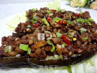 蒜香肉末烤茄子的做法步骤：11
