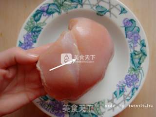 五彩松仁鸡丁的做法步骤：2