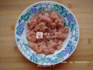 五彩松仁鸡丁的做法步骤：3