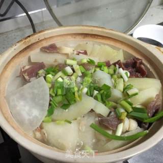 干贝腊方炖萝卜的做法步骤：4