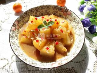 虾皮烧冬瓜的做法步骤：8