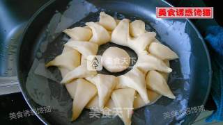 太阳花面包的做法步骤：12