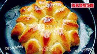 太阳花面包的做法步骤：16