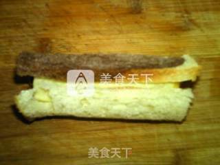 香蕉土司卷的做法步骤：7