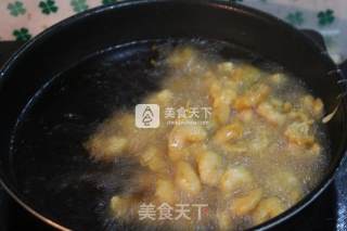 饭店炸虾仁的做法步骤：7