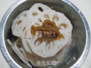 蜜汁莲藕的做法步骤：5