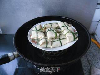 清蒸百叶包的做法步骤：9