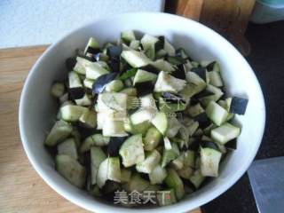 肉末茄丁的做法步骤：3