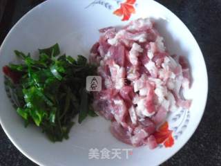 肉丝炒豆角的做法步骤：2