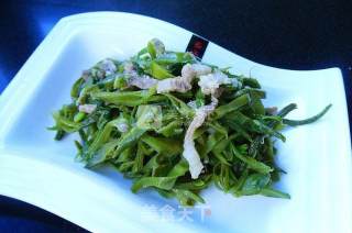 肉丝炒豆角的做法步骤：12
