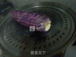 酸奶紫玉米的做法步骤：2