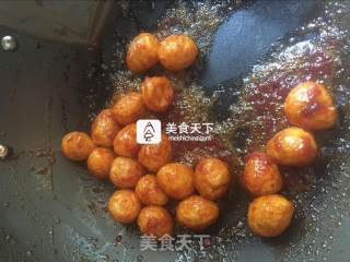 虎皮鹌鹑蛋的做法步骤：5