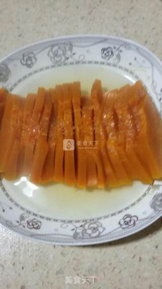 蒸南瓜的做法步骤：4