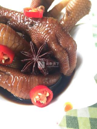 陈醋凤爪的做法步骤：10