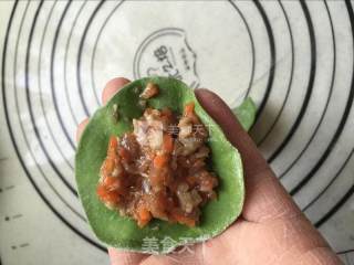 彩色菠菜饺子的做法步骤：10