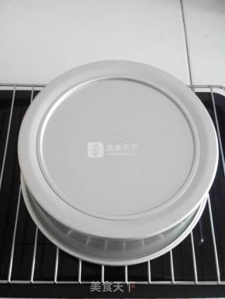 八寸香草戚风蛋糕的做法步骤：9