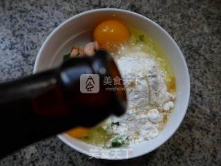 芹菜虾肉鸡蛋饼的做法步骤：4