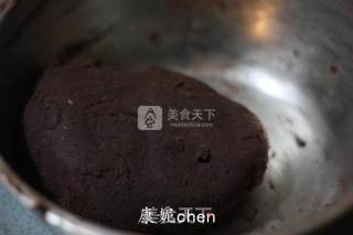 超乎想象【钻石巧克力豆饼干】的做法步骤：5