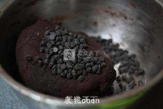 超乎想象【钻石巧克力豆饼干】的做法步骤：6