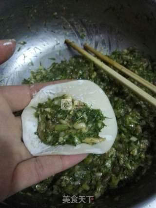 小茴香包饺子的做法步骤：8