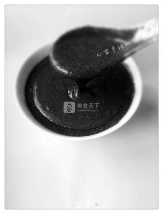 简单又美味的手工黑芝麻糊的做法步骤：9