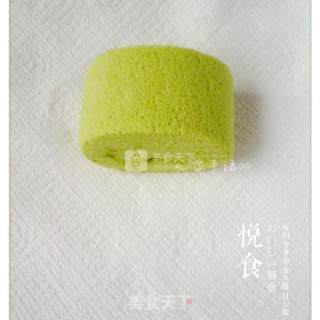香兰戚风卷的做法步骤：7