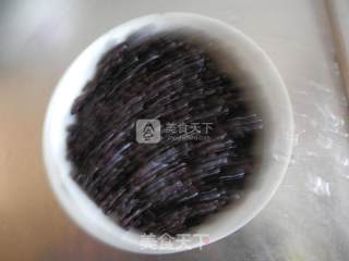 红莲紫米饭的做法步骤：4