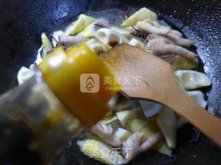 凤爪烧雷笋的做法步骤：8