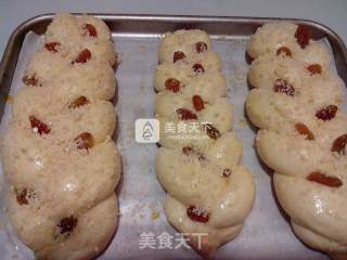 无黄油奶酥辫子面包的做法步骤：14