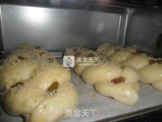 无黄油奶酥辫子面包的做法步骤：15