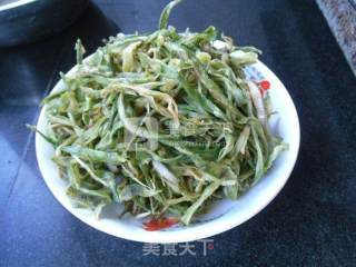 炒干豆角丝的做法步骤：3